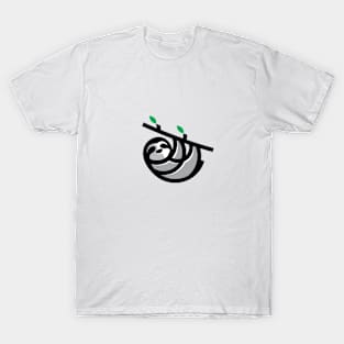 minimalist sloth design T-Shirt